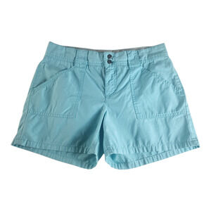 Tommy Hilfiger Women's Chico Shorts Sz 8 Teal Blue